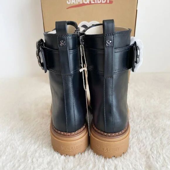 Combat Boots . Size: 8 . Sam & Libby ............. New in The Box - Picture 7 of 11